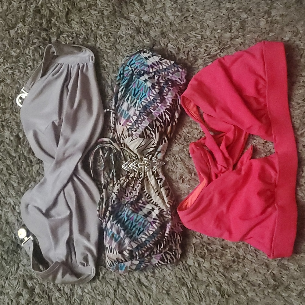 Bundle of 3 Victoria's Secret Bikini Tops in Medium